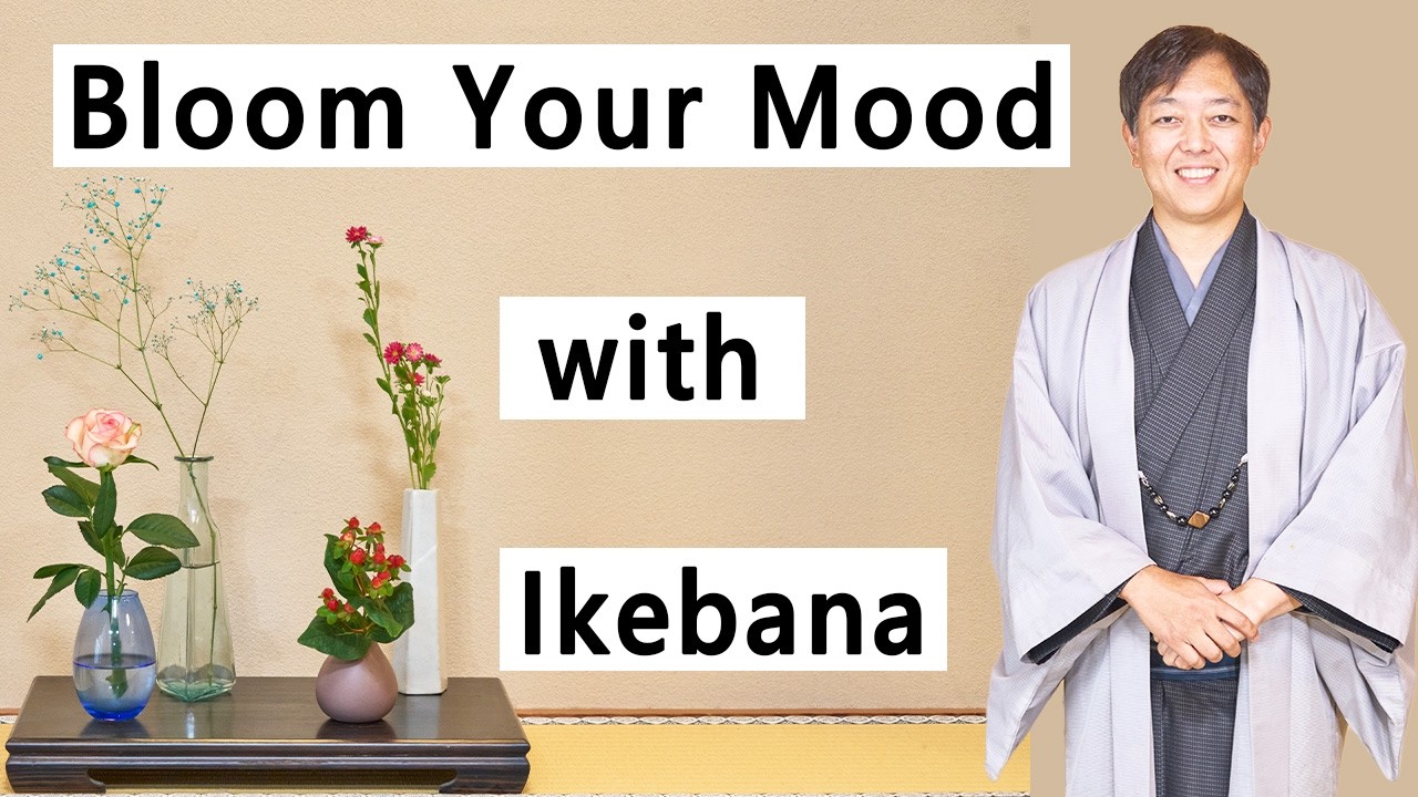 Ikebana to Brighten Your Day - YouTube