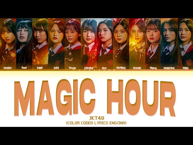 JKT48 - Magic Hour Lyrics (Color Coded Lyrics) class=