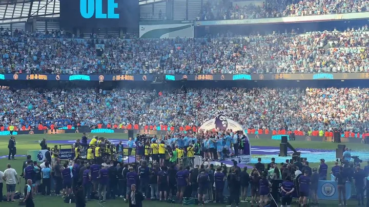 CHAMPIONS! Four in a row! 2023/24 Premier League Winners #manchestercity