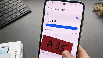 Wifi Hotspot Setup on Samsung Galaxy A35 5G + Prevent from Turning Off ,Increase speed &See Password