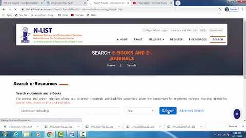 How to access N LIST E Resources Screen Recording