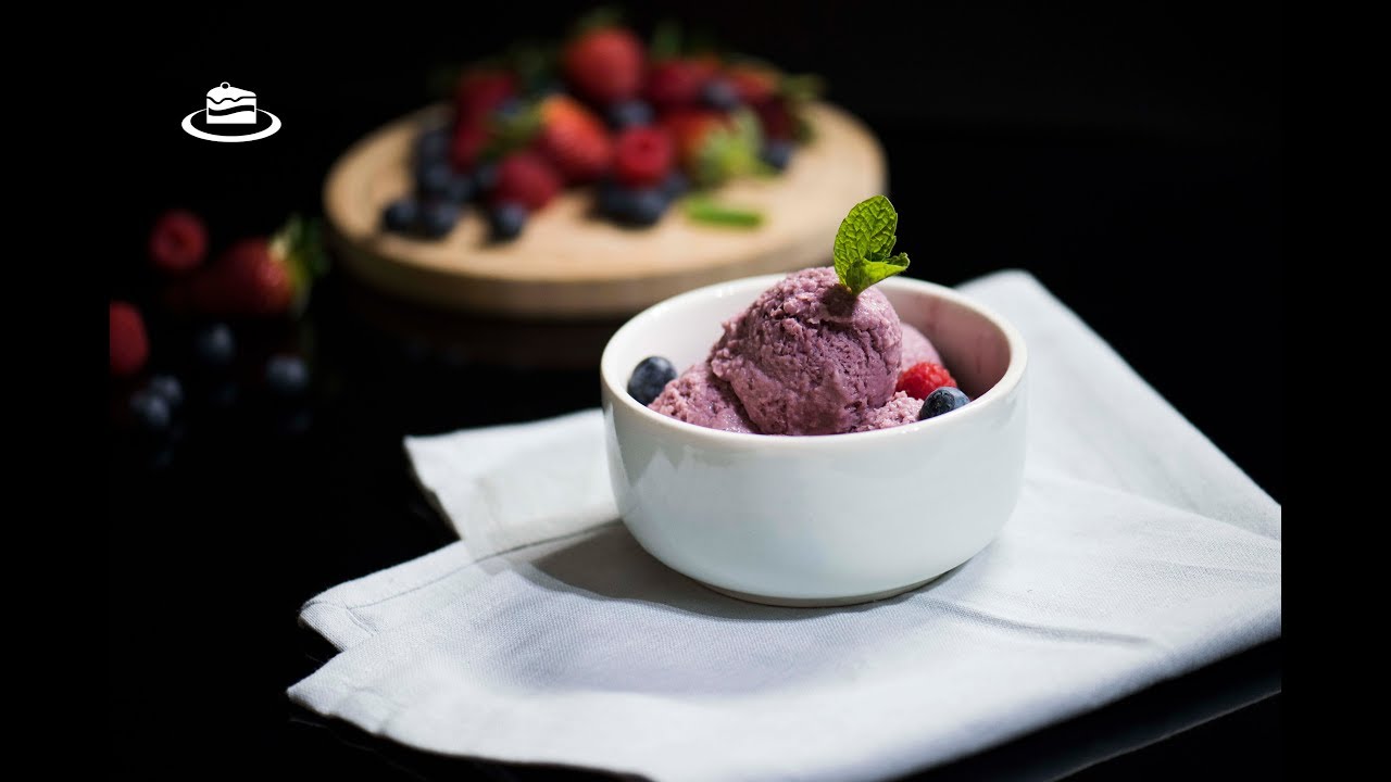 Inghetata Cu Fructe De Padure Reteta Mixed Berry Ice Cream