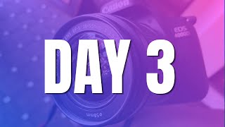 Day 3 of Learning Photography 📸 | Composition, Camera Angles & My First Collaboration Opportunity!