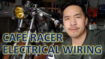 Cafe Racer Motorcycle Wiring