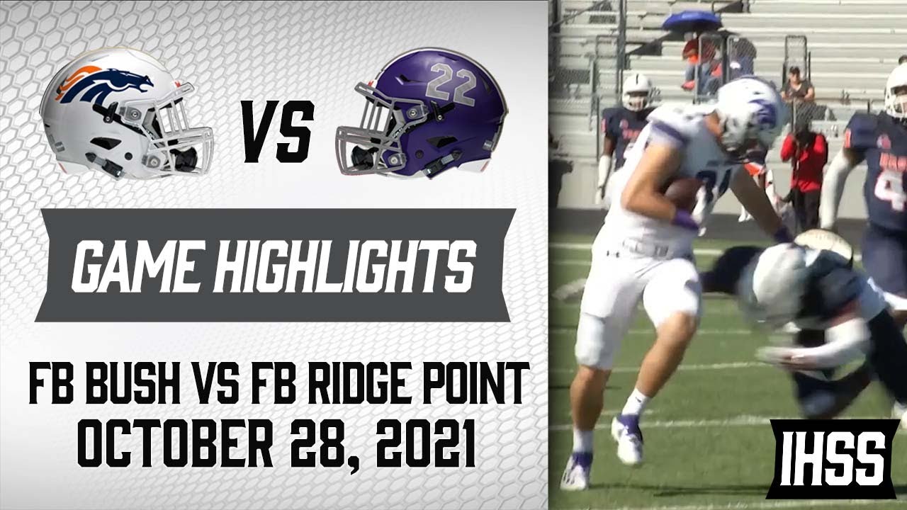 Fort Bend Bush At Fort Bend Ridge Point 2021 Week 10 Football fort-bend-bush-at-fort-bend-ridge-point-2021-week-10-football