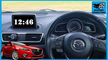 How to Change Time on a Mazda 3 Clock (2013-2018)