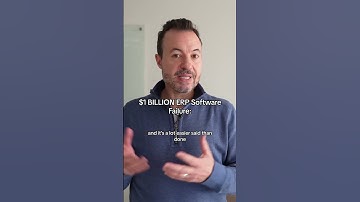 What are some of the lessons and takeaways we can learn from a $1B+ ERP failure?