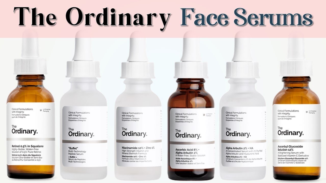 The Ordinary Face Serums Available in Sri Lanka With Price 2021