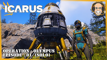 ICARUS Survival : Olympus Adventures EP01 : Blood, Sweat and Wolves!