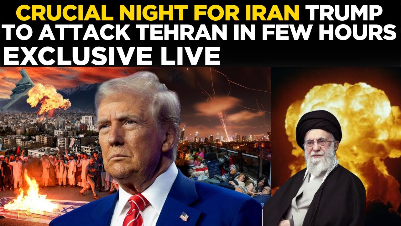 LIVE News | Trump To Strike Tehran Tonight? US Keeps Airstrikes “ON THE TABLE” | Iran | US News