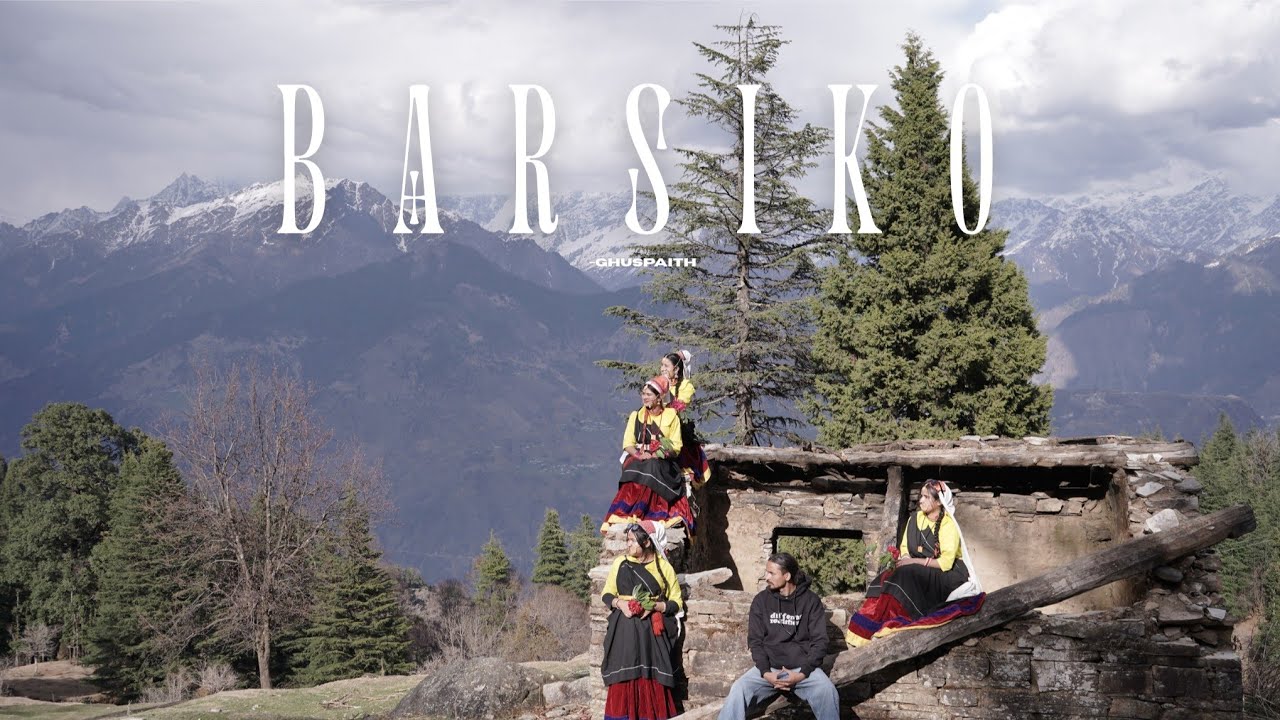 Ghuspaith - Barsiko [Prod.By ECSTASY] Official Music Video| Hindi Kumauni Rap Song 2026 |