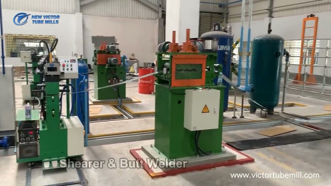Automatic ERW tube mill production line / GI pipe mill machine