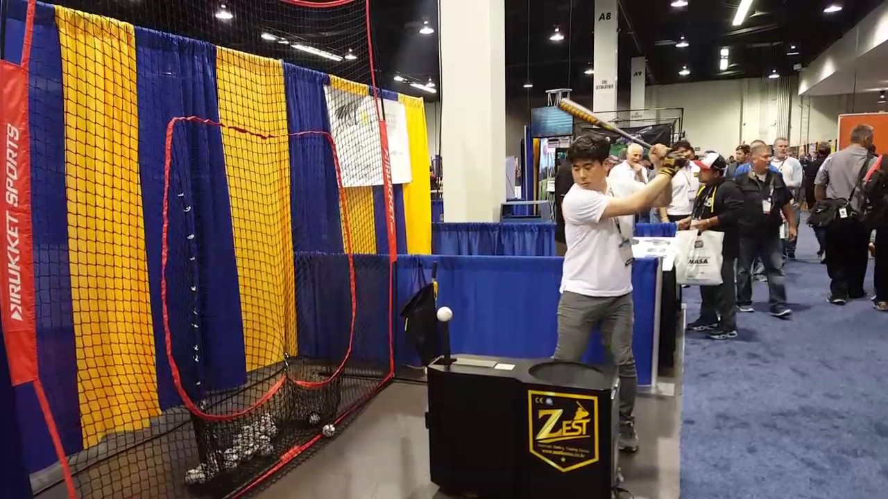 AUTO BAT (Auto tee batting machine) YouTube