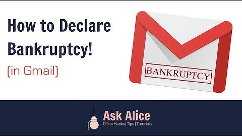 How to Declare Bankruptcy