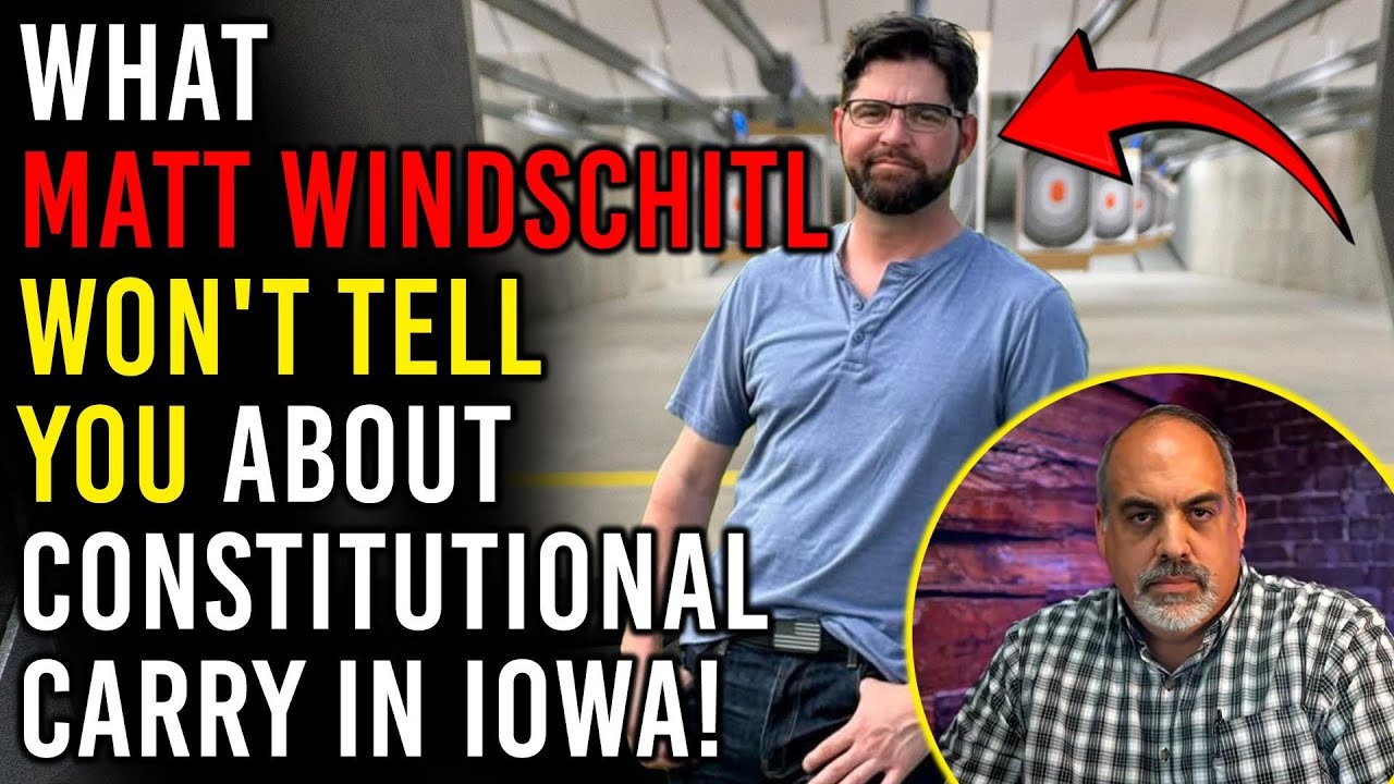 🤔 Matt Windschitl: Gun Rights Hero or Political Choke Artist?