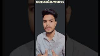 Type of console in javascript. #shorts #javascript #frontend #tech