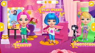 Sweet Baby Girl Pop Stars   Superstar Salon & Show   Gameplay Android & iOS Kids Game screenshot 3