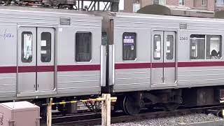 東武30000系36613F +31413F急行森林公園行き川越市駅(TJ-22)発車 Express Train For Shinrin-Koen(TJ-30)