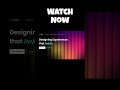 Design a Stunning Website Banner with Refracted Glass Effect & Animated Background