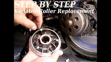 GY6 Variator/Roller Replacement & Tips(STEP BY STEP)