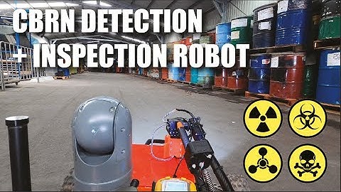Chemical Biological Radiological and Nuclear Detection and Inspection Robot CBRN Testing