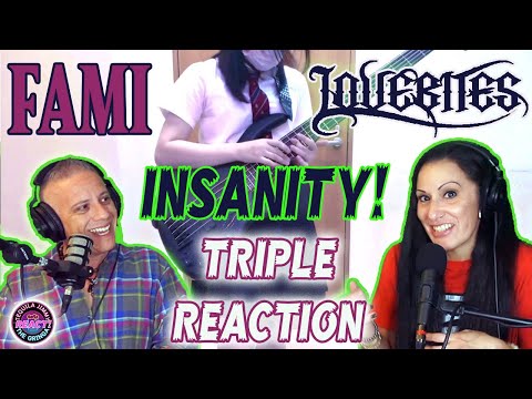 IS SHE HUMAN?!? - FAMI (LOVEBITES) - TRIPLE REACTION