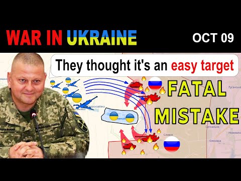09 Oct: INSTANT CHECKMATE. Russians Make a Move. GET DECIMATED IMMEDIATELY | War in Ukraine