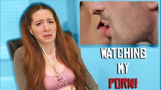 Reacting to My Porn Intros | RedheadRedemption