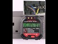 Habotest socket tester pro voltage test rcd 30ma socket detector uk eu plug ground zero line plug po