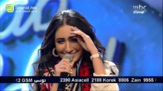 Arab Idol - حلقة البنات - حنان رضا - قالوا حبيبك مسافر