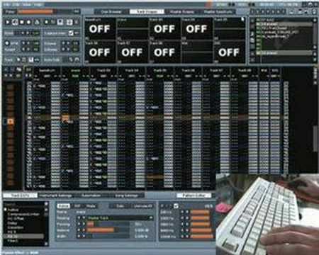 Renoise song workflow demonstration and not a tutorial - part I