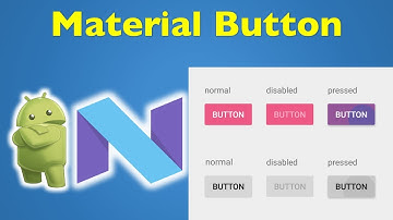 18 Android Material Design- Android Button Design 2/3