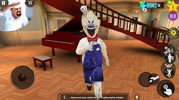 ICE SCREAM 4 Enter In Mr Grumpy House - Scary Stranger 3D New Prank Funny Android game