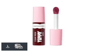 COVERGIRL Clean Fresh Yummy Lip Gloss Sheer Natural Scents Vegan Formula