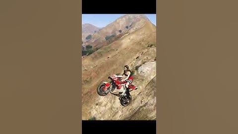 GTA 5 Ada Wong Awesome Bike Handling 😍