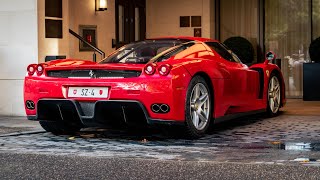 $3M Swiss Ferrari Enzo driving in London!
