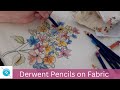 Using Derwent Pencils on Fabric, Creating in Procreate