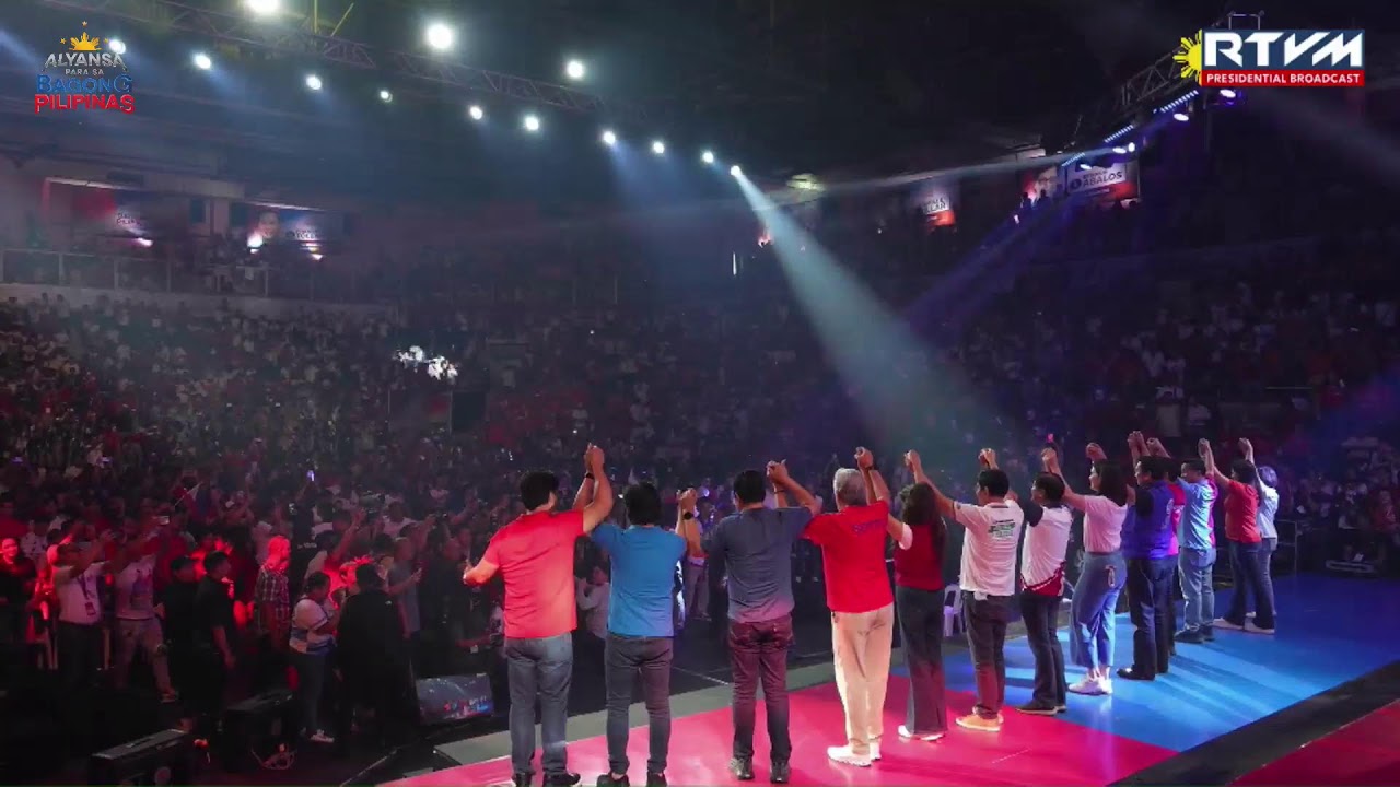 Alyansa ng Bagong Pilipinas 2025 senatorial slate rally - PASAY
