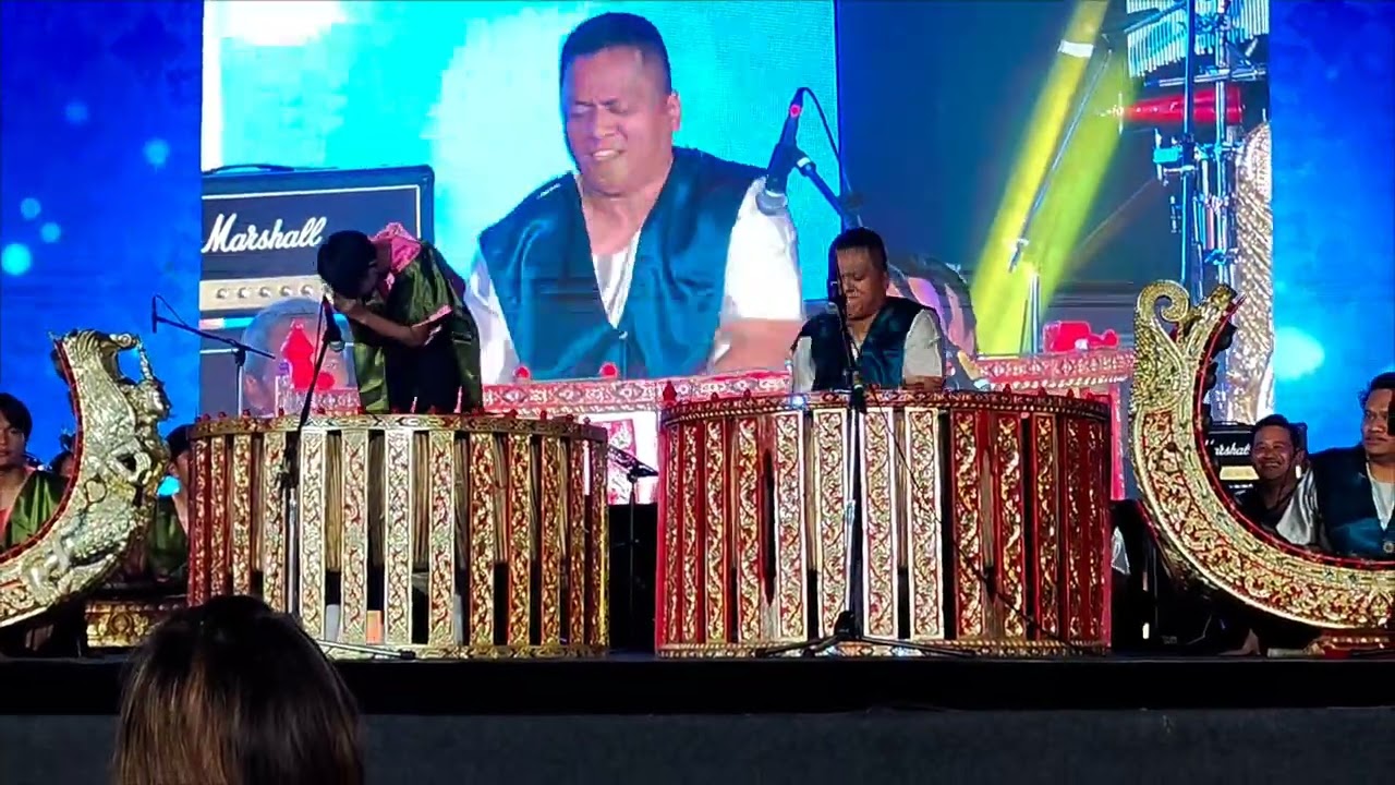 ประชันปี่พาทย์มอญ อัมพวาอุทยาน ร.2 โหดพอควร ฟังดีชมเพลิน