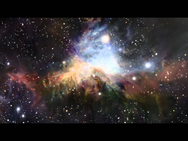 Animación 3D de la nebulosa de Orión class=