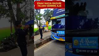 👏🎶 ENAK NADA BASURI HUJAN GERIMIS AJE 🚍💯 #basuri #bussid  #busmania #shortvideo #telolet #bismania