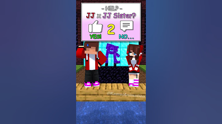 Help JJ x JJ Sister? - MAIZEN Minecraft Animation #shorts