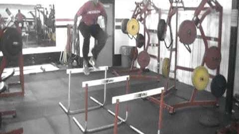 Double Leg Hurdle Jumps