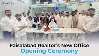 Faisalabad Realtors Office opening ceremony at Kohinoor #faisalabadrealtors #kohinoor #opening