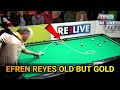 ONLY CARABAOS GET OLD | Efren Reyes is OLD but GOLD