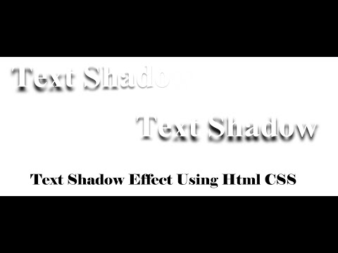 how to make text shadow animation effect?? #html #css