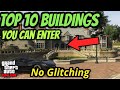 GTA 5 Buildings You Can Enter (All Online Without Glitching)