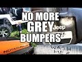 How To Keep Jeep Fenders and Bumpers Black and Clean