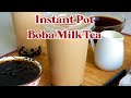 Instant Pot Boba Milk Tea