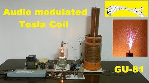 DIY Arduino Audio modulated (misical) Tesla Coil